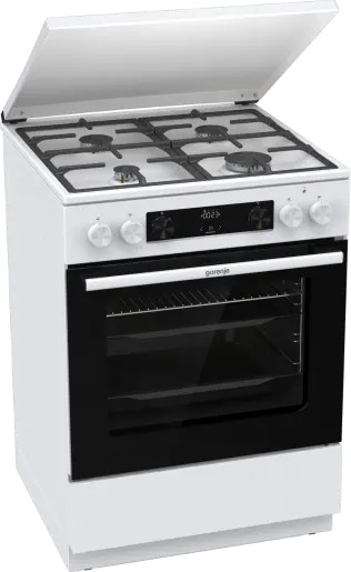 Gorenje G600 GK6C5WF cooker Freestanding cooker Electric Gas White – image 3
