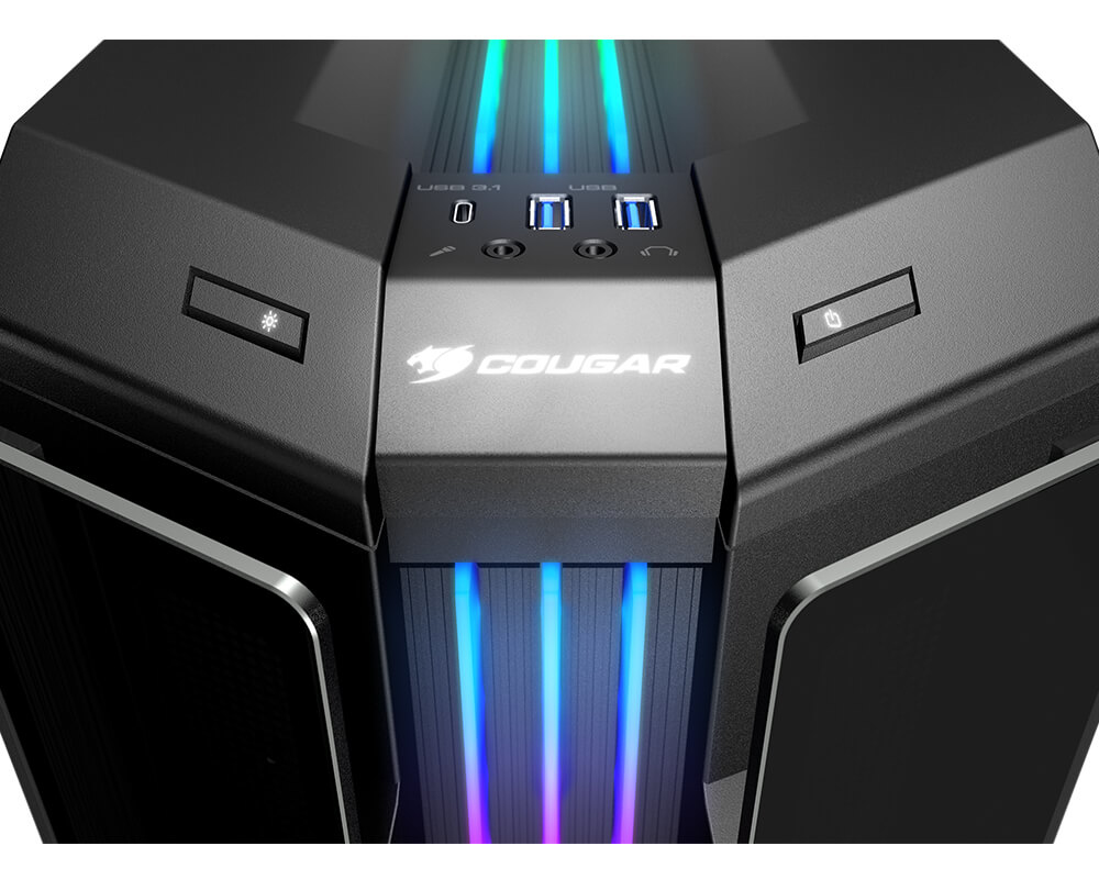 COUGAR Gemini T Midi Tower Black image 2