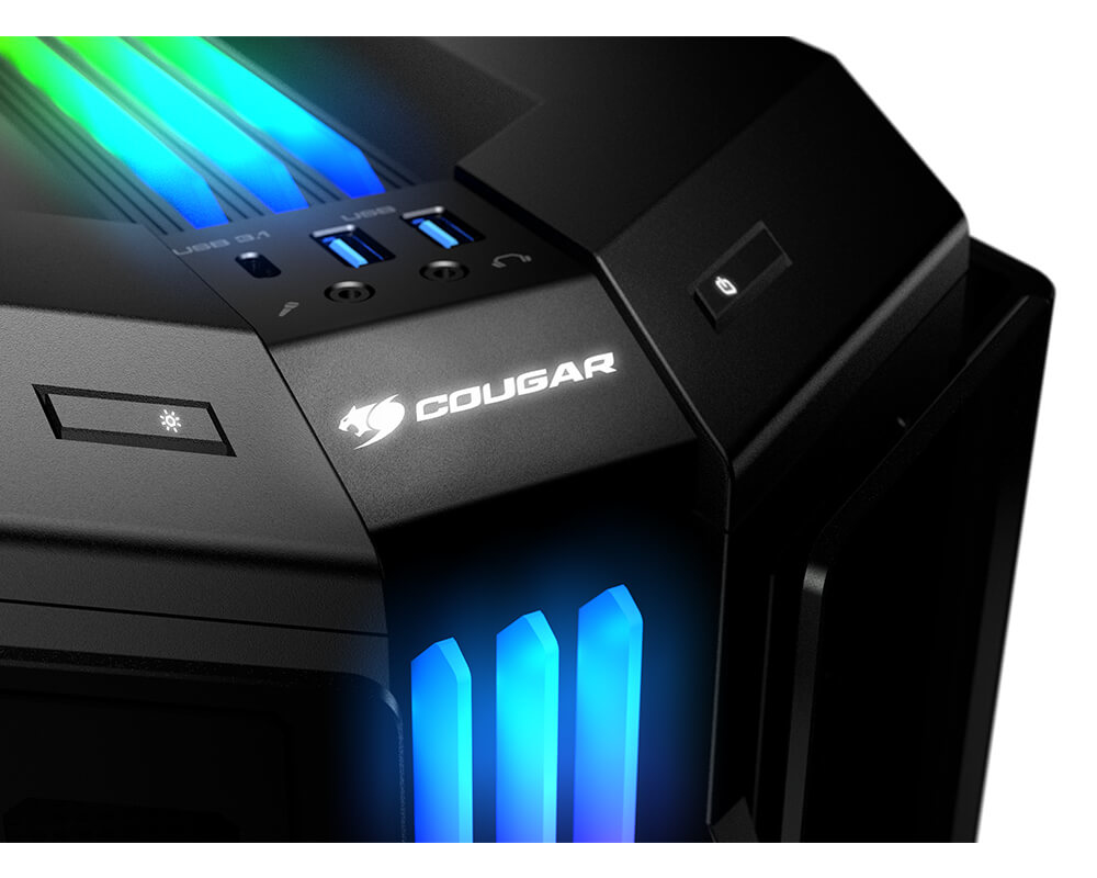 COUGAR Gemini T Midi Tower Black image 7