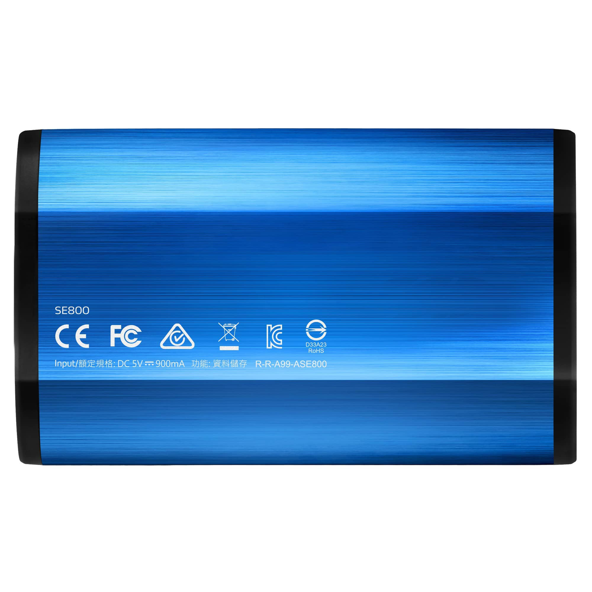ADATA SE800 1 TB USB Type-C 3.2 Gen 2 (3.1 Gen 2) Blue image 4
