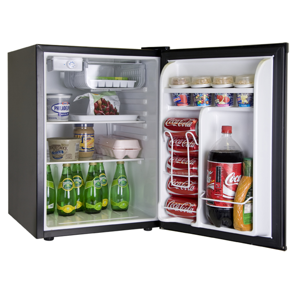 Haier HNSE025BB combi-fridge Freestanding Black – image 1