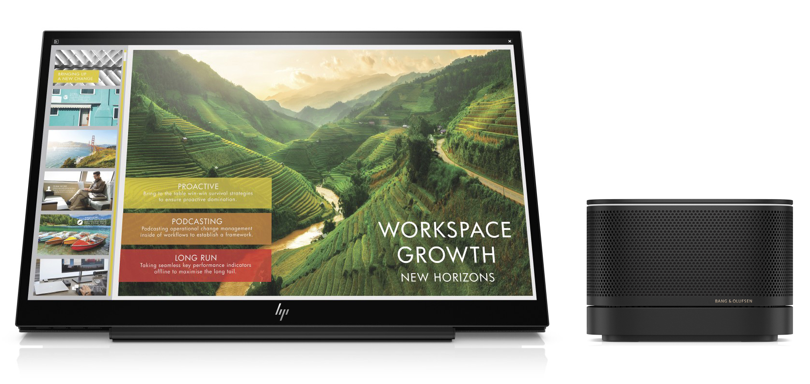 HP Slice G2 + EliteDisplay S14