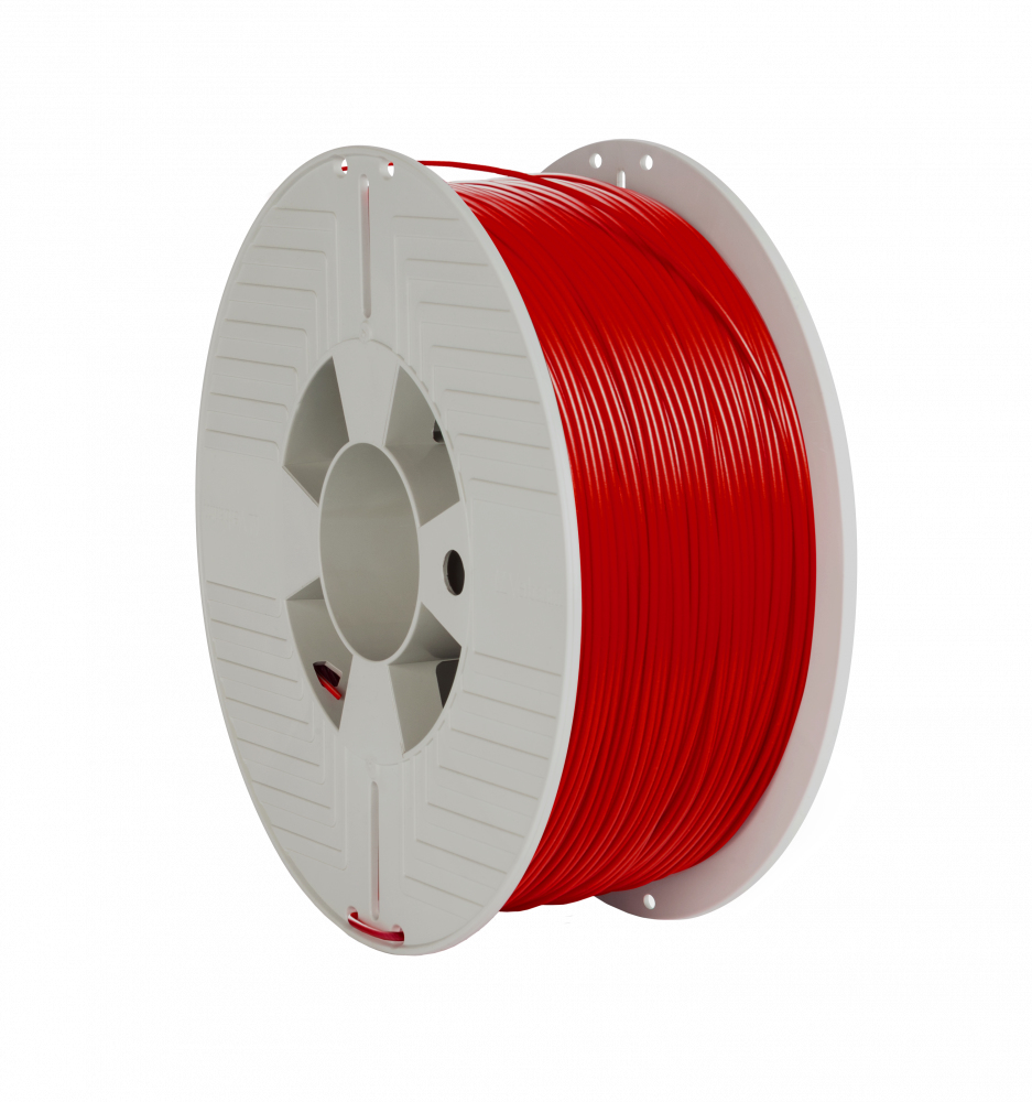 Verbatim 55320 Material för 3D-utskrifter Polylaktidsyra (PLA) Röd 1 kg