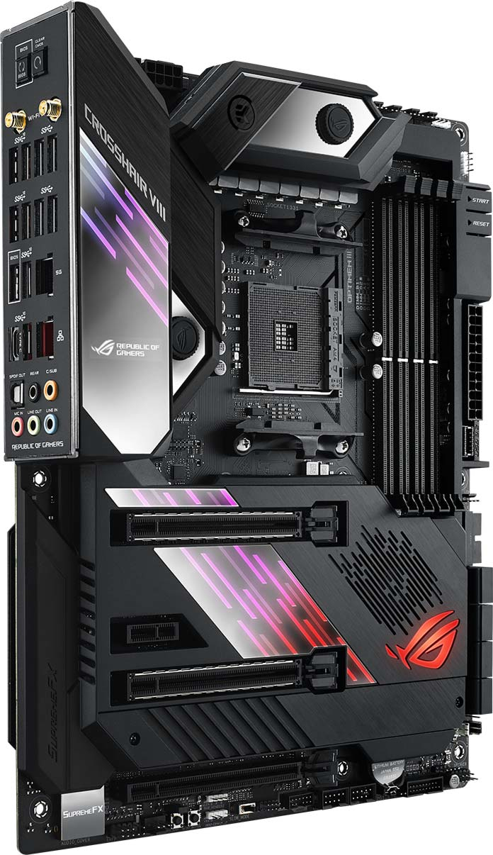 ASUS ROG X570 CROSSHAIR VIII FORMULA ATX MOTHERBOARD WITH PCIE 4.0, ON-BOARD WIF