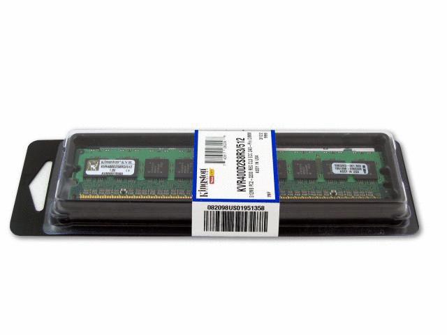 Kingston Technology 512MB 400MHz DDR2 ECC Registered CL3 DIMM Single Rank, x8