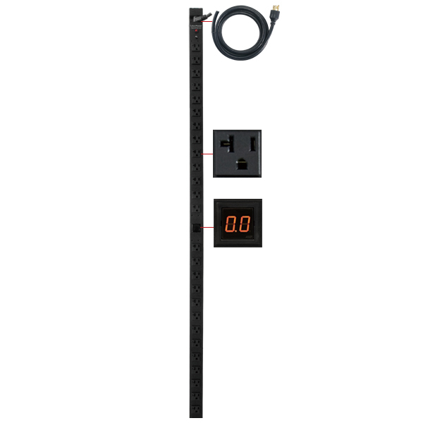 CyberPower PDU20MVT26F power distribution unit (PDU) 26 AC outlet(s) 0U Black – image 2