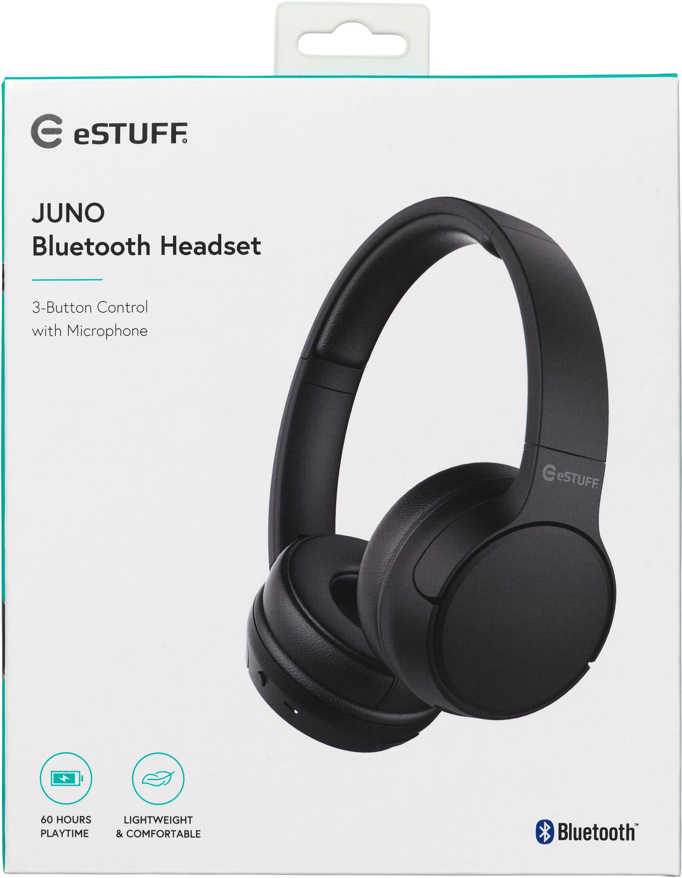 eSTUFF ES652700 headphones/headset Wireless Head-band Music USB Type-C Bluetooth Black – image 6