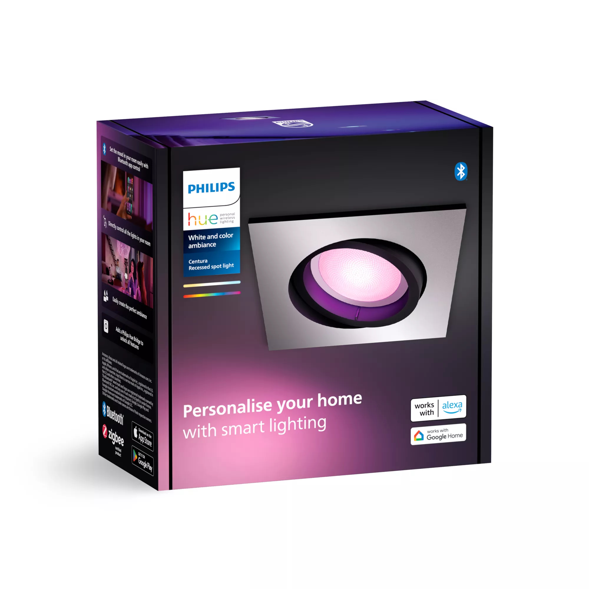 Philips by Signify Philips Hue White and colour ambience Centura recessed spotlight – image 3