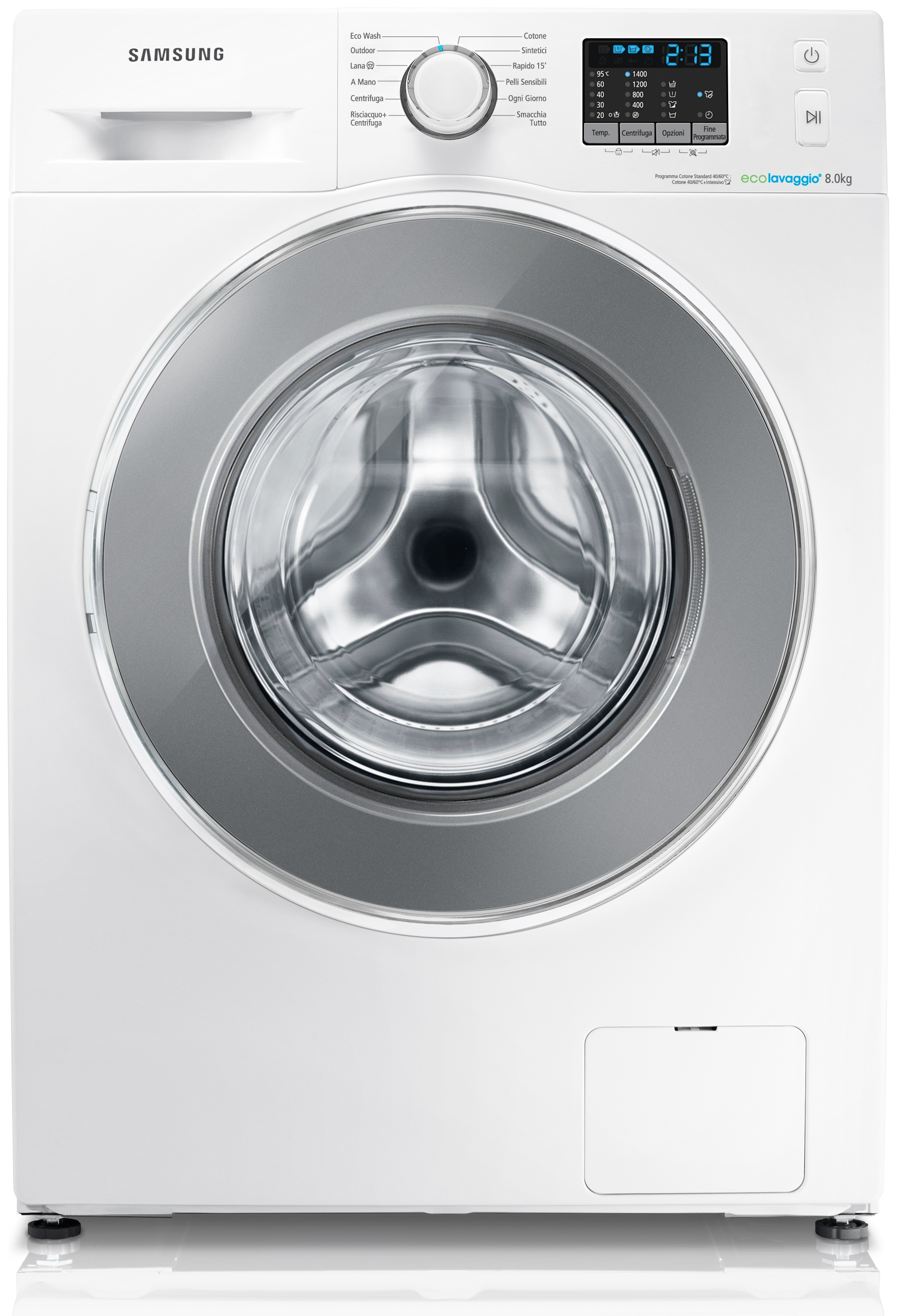 Samsung WF80F5E1W4W washing machine Front-load