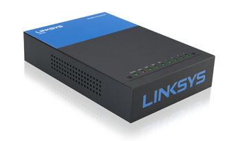 Linksys LRT214 wired router Gigabit Ethernet Black