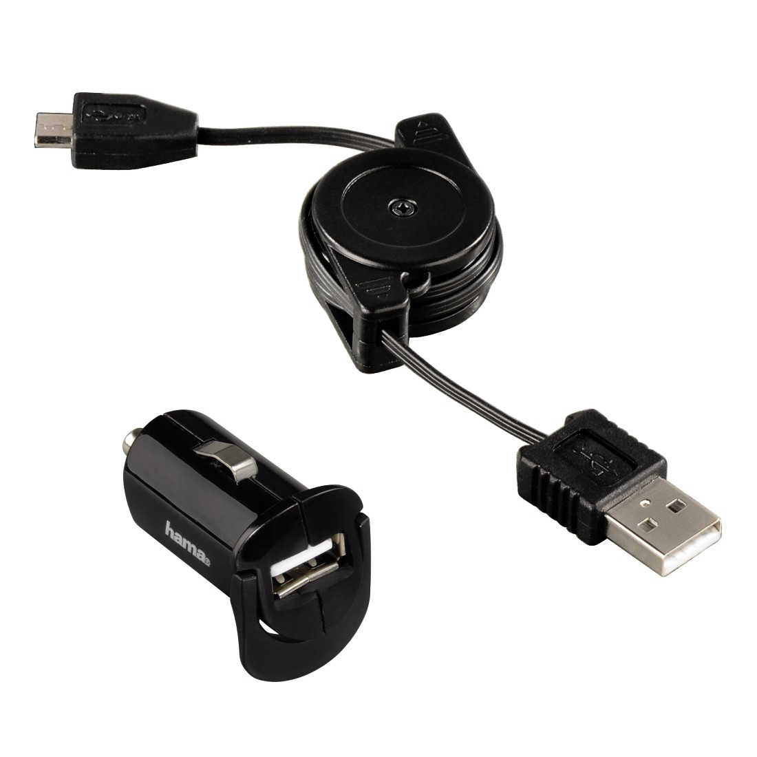 Hama 00128025 mobile device charger Universal Black Cigar lighter Auto