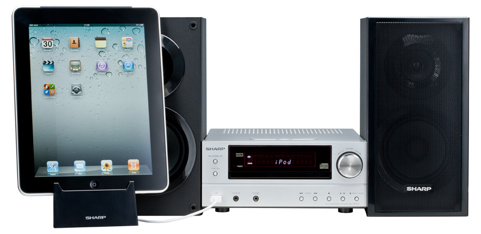 Sharp XL-HF151PHS home audio system Home audio mini system – image 1