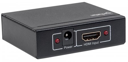 Manhattan HDMI Splitter, 2-Port, 4K@30Hz, USB Powered, Black, Three Year Warranty, Boxed – image 5