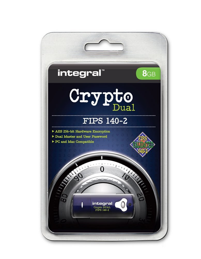 Integral INFD8GCRYPTODL140-2 USB flash drive – image 2