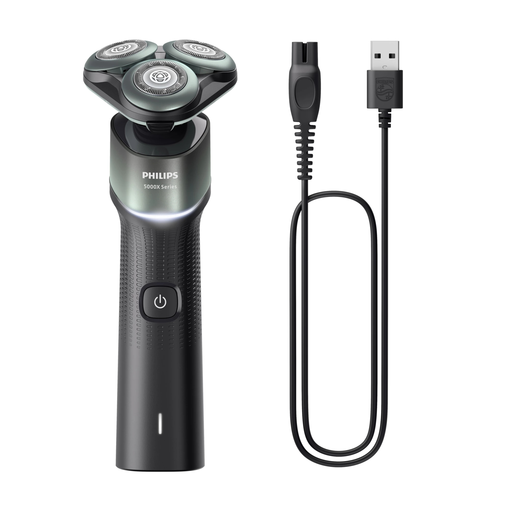Philips X5002/00 men's shaver Rotation shaver Trimmer Black, Green – image 1