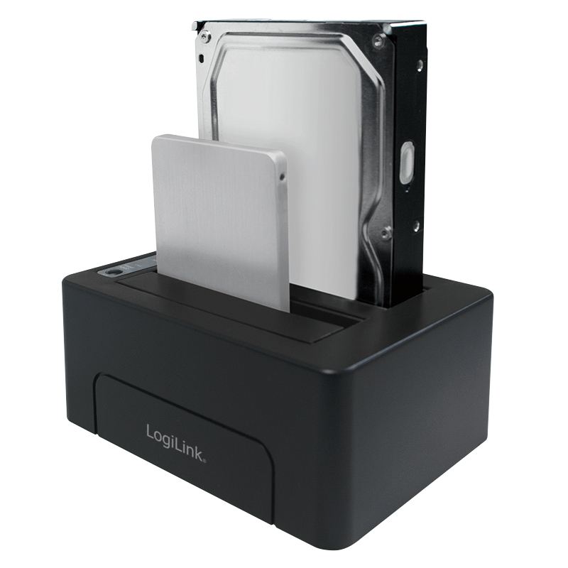 LogiLink QP0028 storage drive docking station USB 3.2 Gen 2 (3.1 Gen 2) Type-C Black – image 8