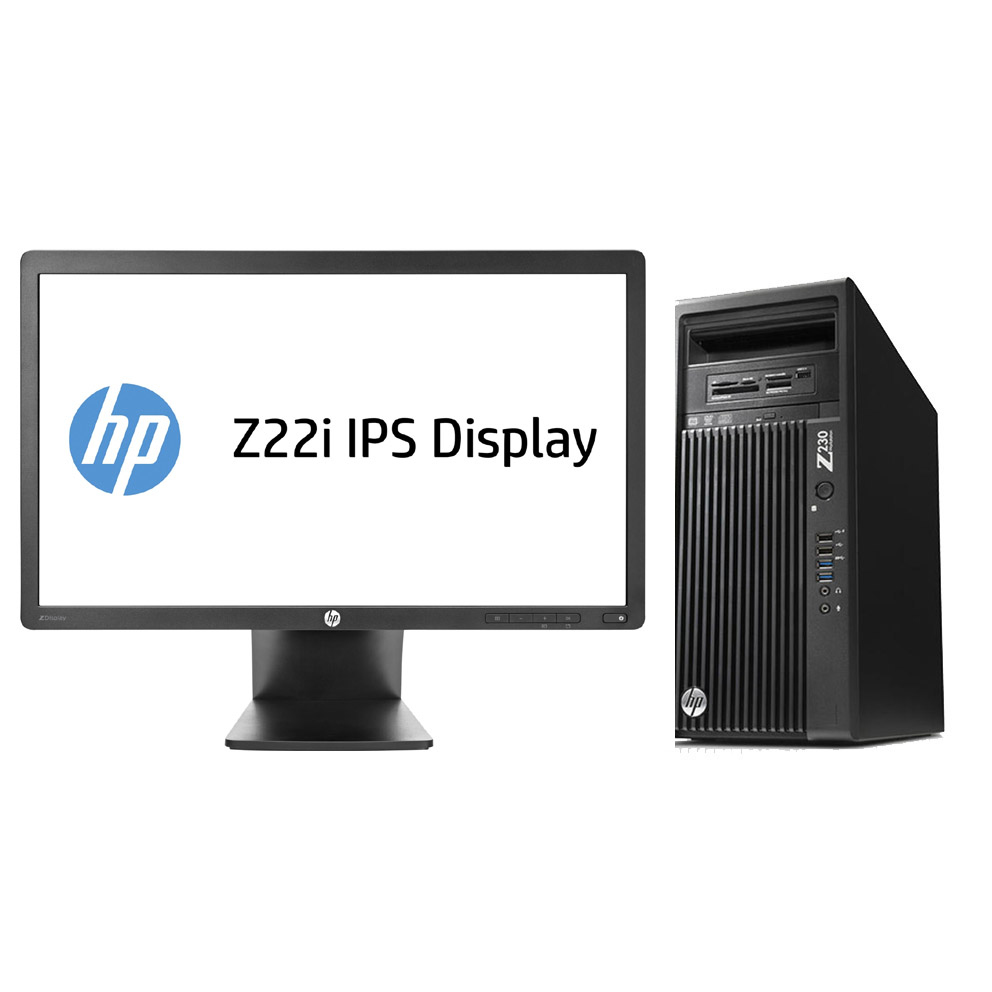 HP 230 MT + Z22i + NVIDIA Quadro K600 – image 1