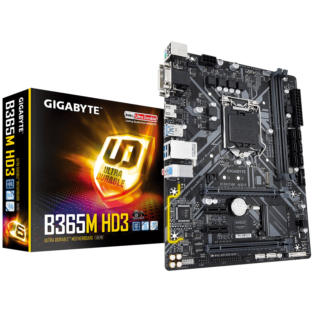 GIGABYTE B365M HD3