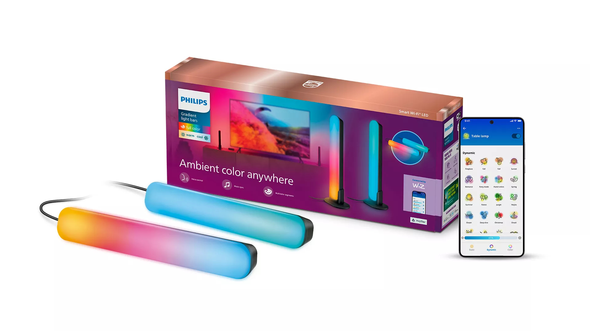 Philips by Signify Philips 046677612467 smart lighting Smart table lamp Wi-Fi/Bluetooth – image 2