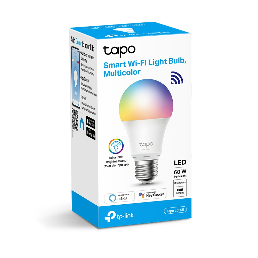TP-Link Tapo Smart Wi-Fi Light Bulb, Multicolor – image 8