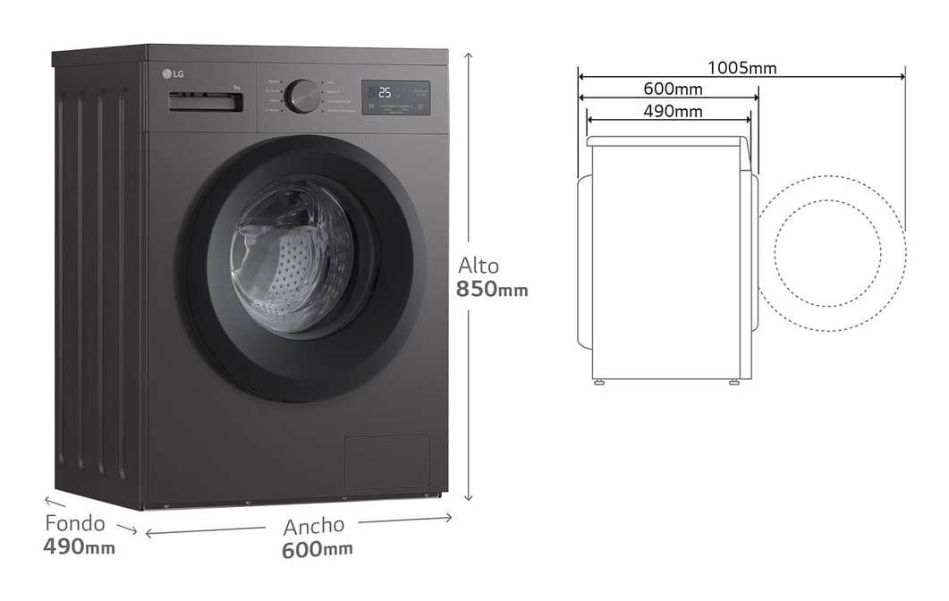 LG F4A1009NDK — vue 1 sur 8