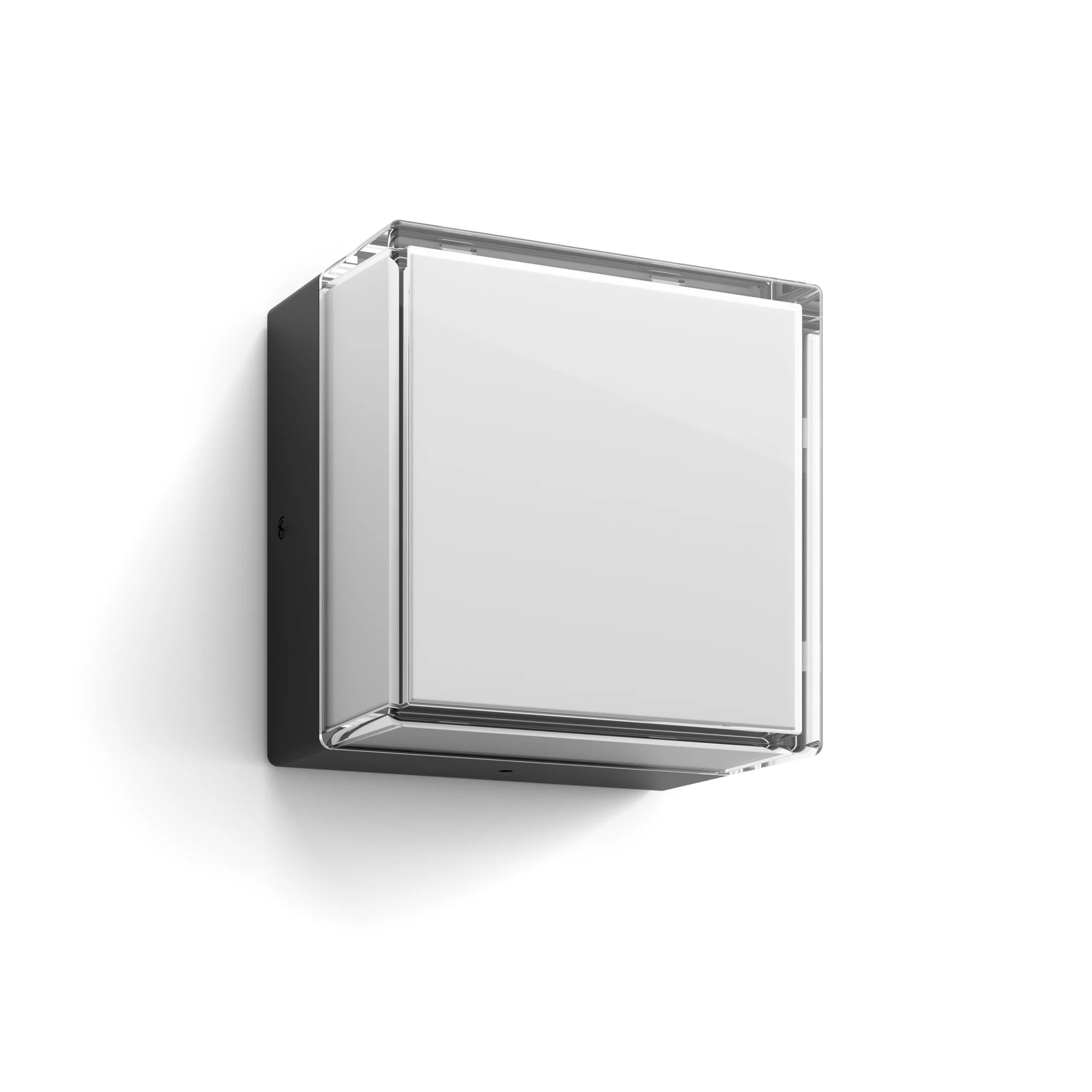 Philips by Signify Philips Scenova Outdoor square wall light with smart LED coloured and white light. Weather-resistant design for patios, gardens and entrances with app and voice – image 3