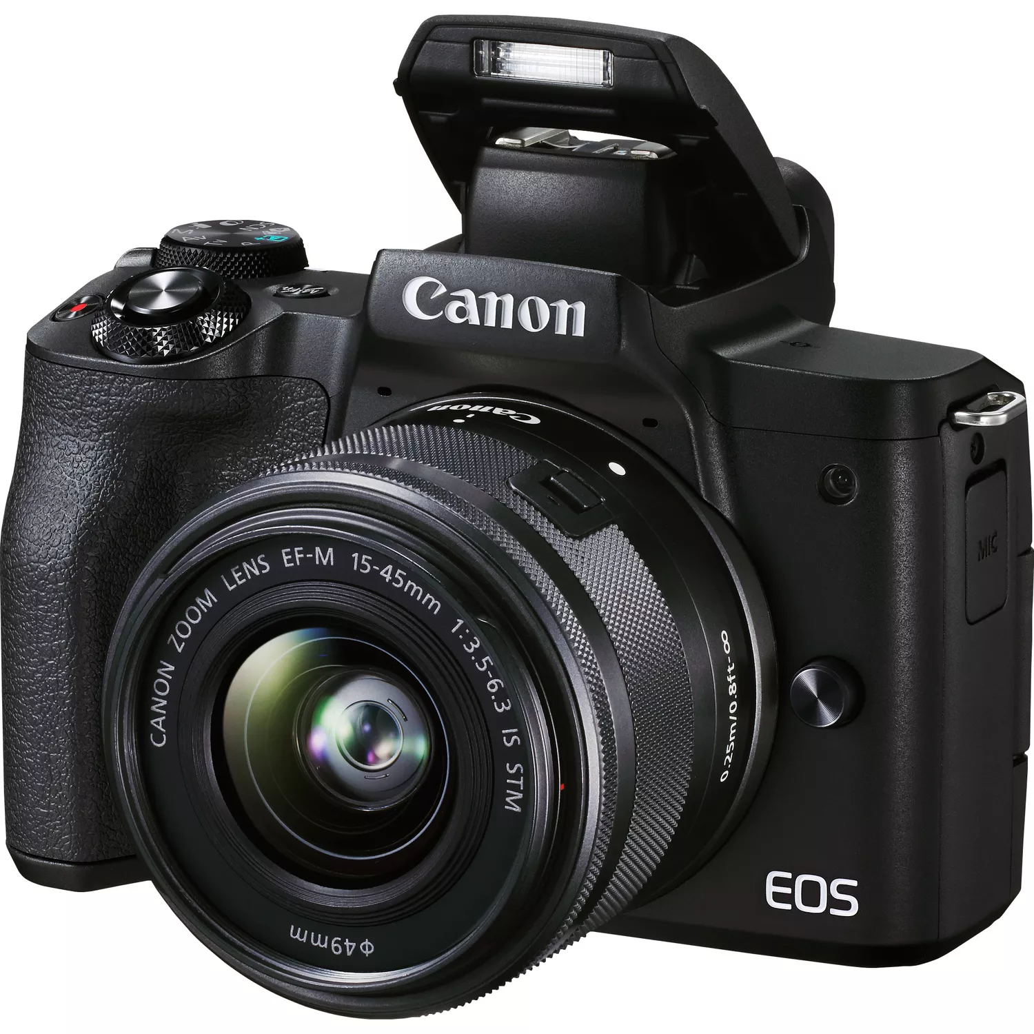 Canon EOS M50 Mark II + EF-M 15-45mm IS STM + Live Streaming Kit – image 5