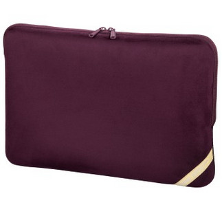 Hama Velour 39.6 cm (15.6") Sleeve case Bordeaux