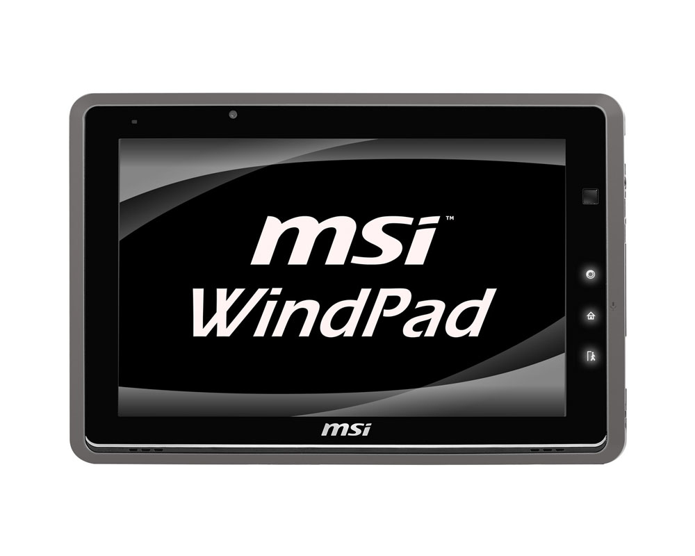 MSI WindPad 110W-012RU AMD Z 32 GB 25.6 cm (10.1") 2 GB Wi-Fi 4 (802.11n) Windows 7 Grey
