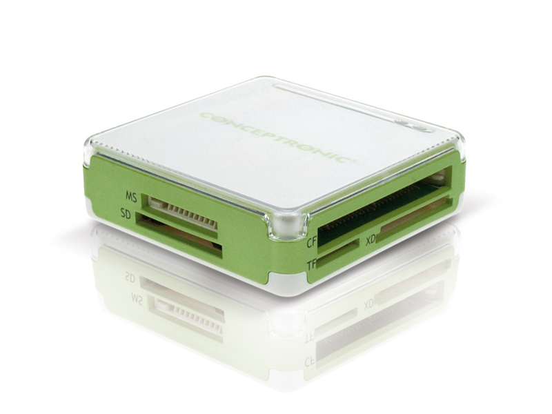 Conceptronic Multi Card Reader + 3 Ports Hub – image 2