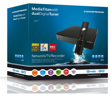 Conceptronic Media Titan with dual Digital Tuner 1TB – image 5
