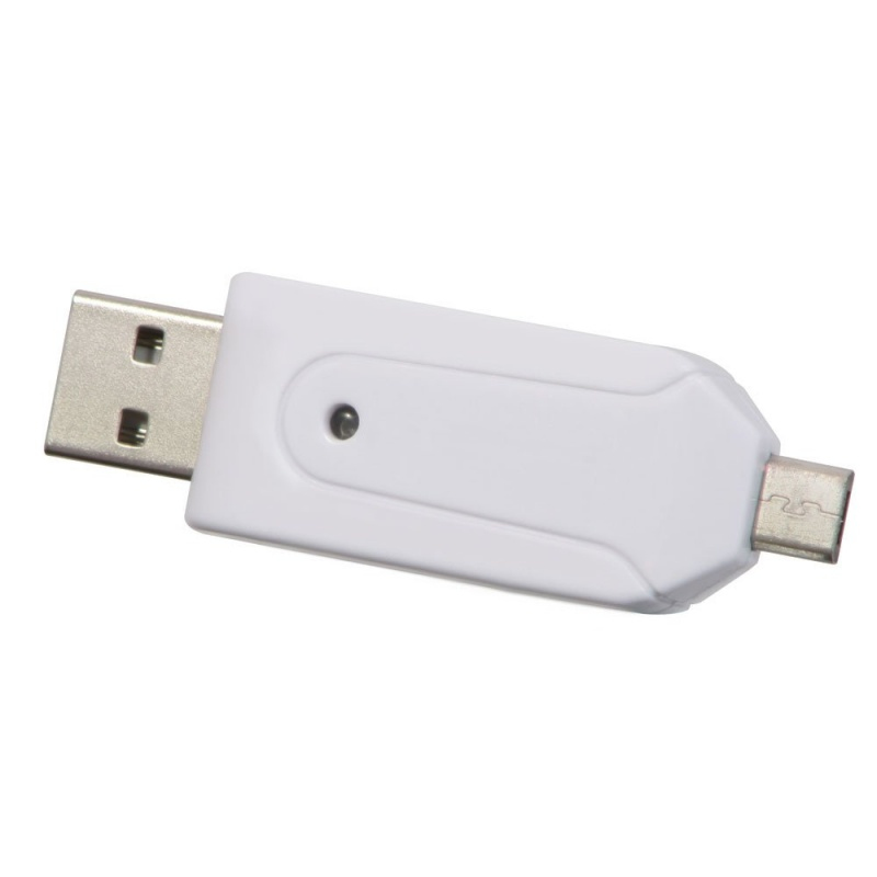 Lindy 42625 card reader USB/Micro-USB White – image 2