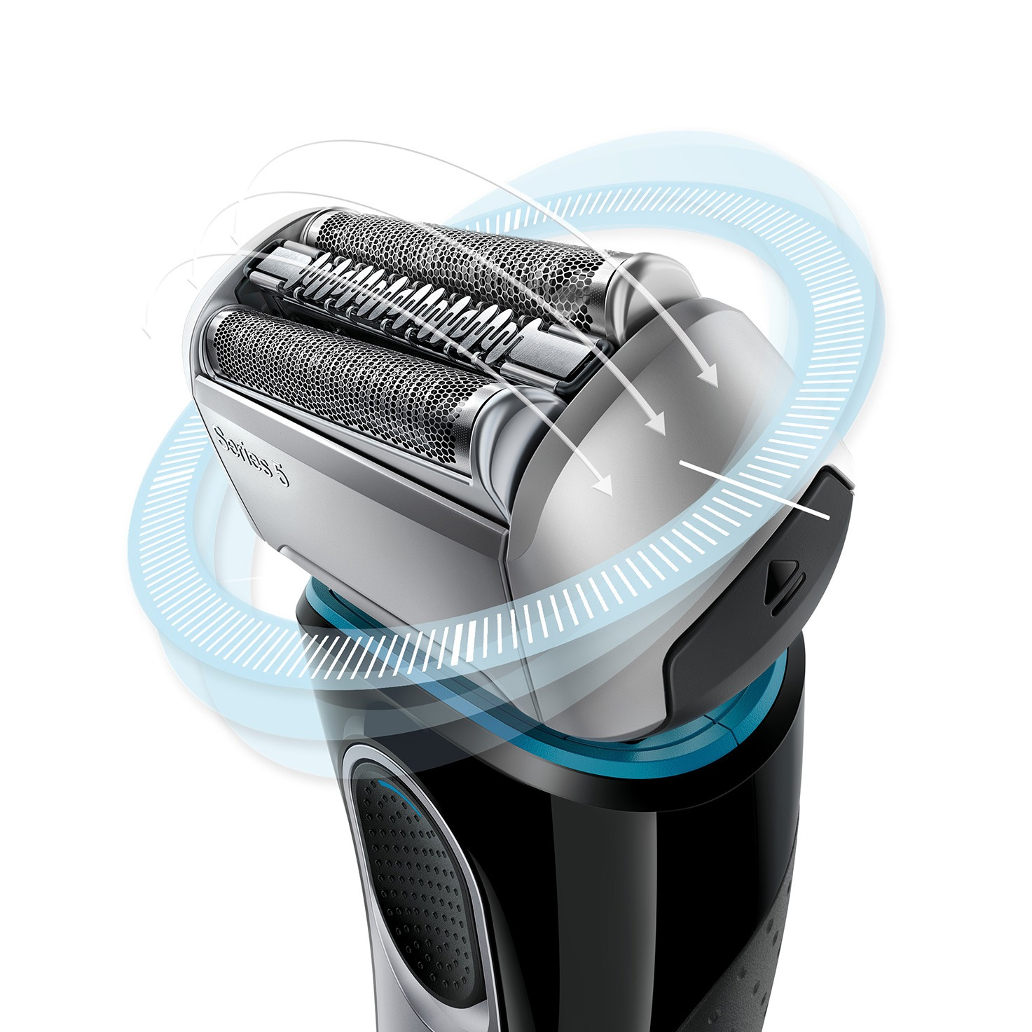 Braun Series 5 5140s Foil shaver Trimmer Black, Blue – image 3