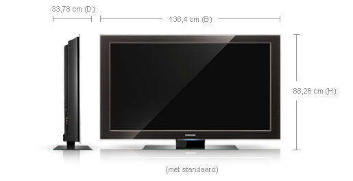 Samsung LE55A956D1M 139.7 cm (55") Full HD Black – image 1