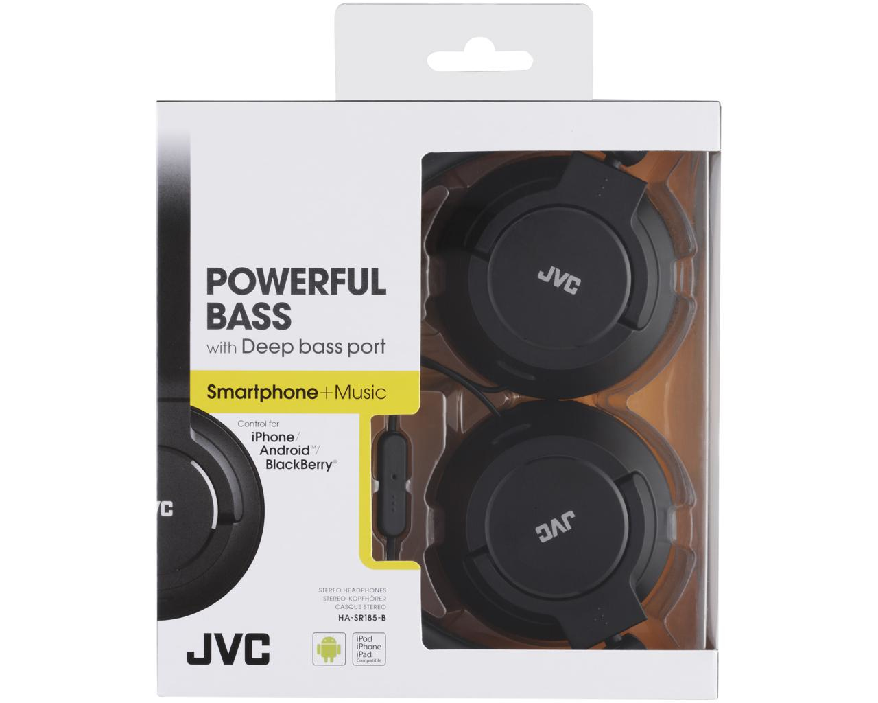 JVC HA-SR185-B-E Lightweight headphones – image 2