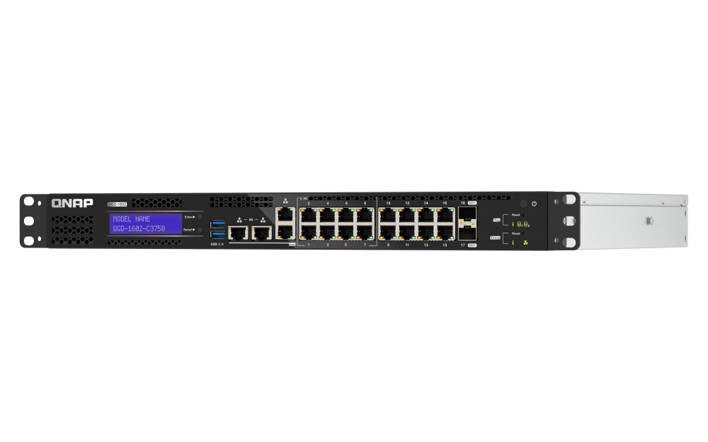 QNAP QGD-1602-C3758-16G network switch Managed L2 – image 4