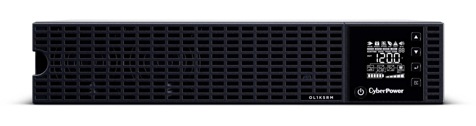 CyberPower OL1K5RM 1.5kVA 1200W Double-Conversion Rackmount UPS