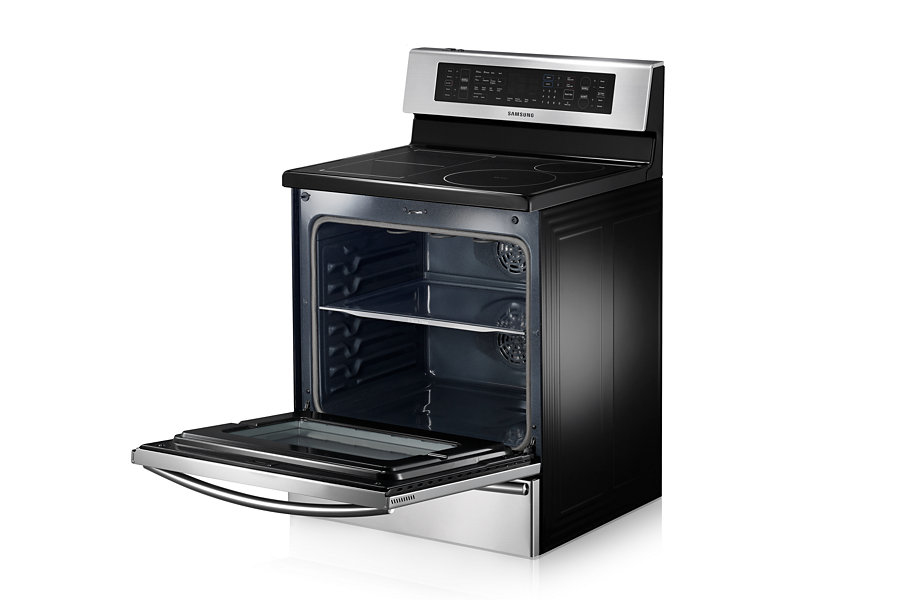 Samsung NE599N1PBSR cooker Freestanding cooker Electric Zone induction hob Stainless steel – image 4