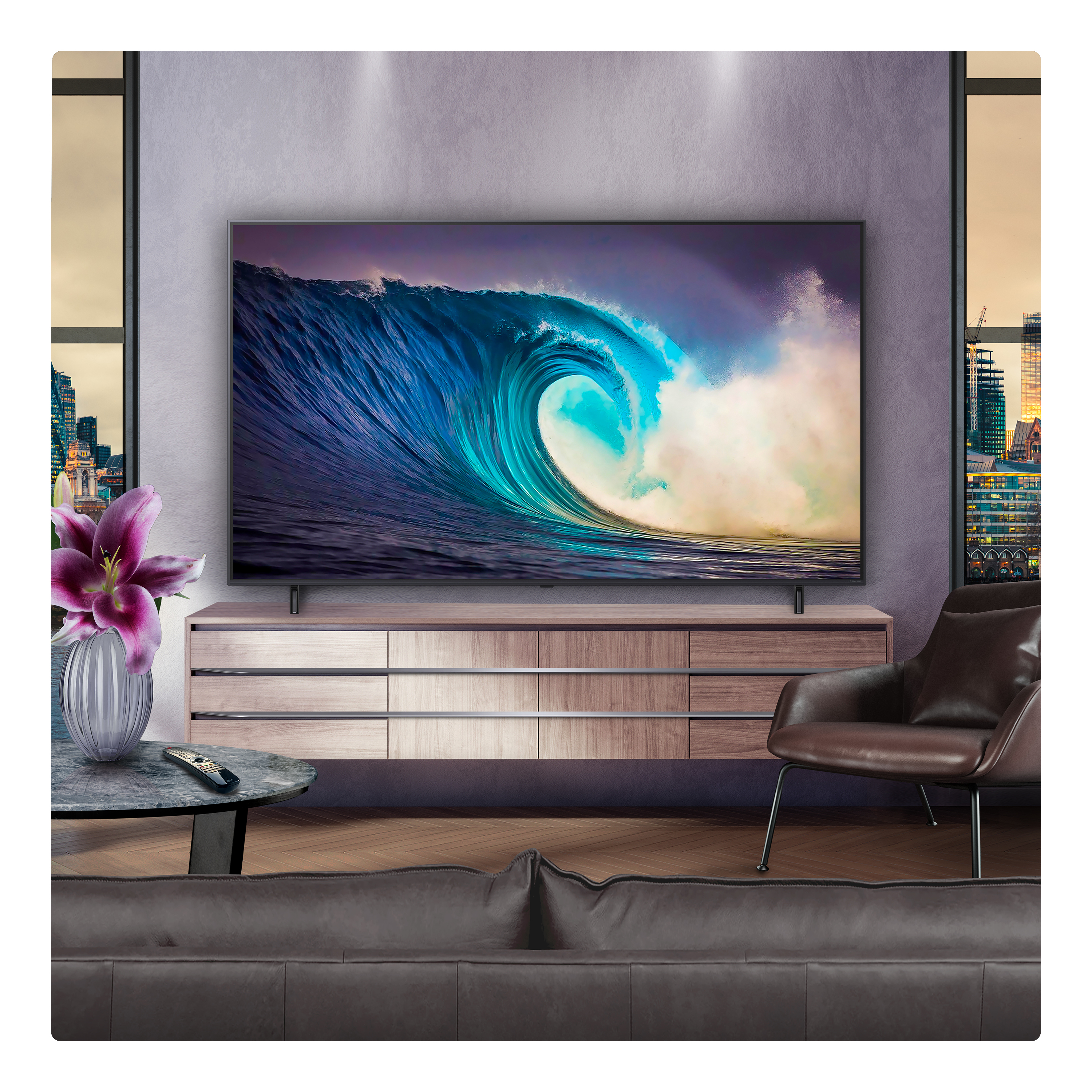LG 75NANO80A6B.AEK TV 190,5 cm (75 ) 4K Ultra HD Smart TV Wifi Bleu Neuf — photo 8
