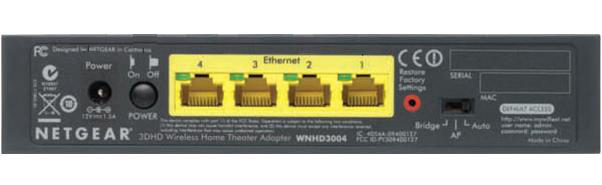 NETGEAR WNHDB3004 wireless router Fast Ethernet Black – image 2