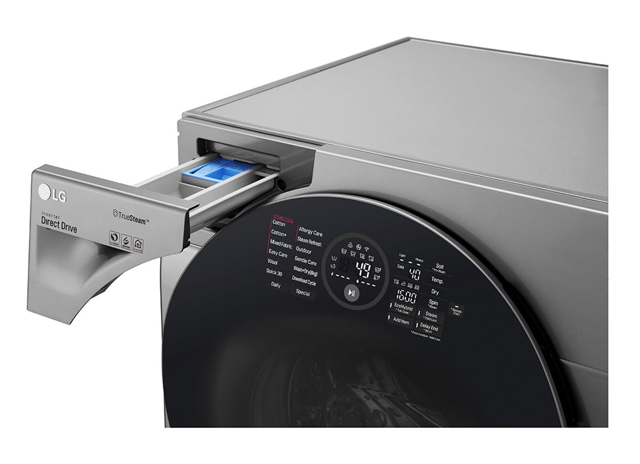 LG FH6G1BCHK6N washer dryer Freestanding Front-load Graphite – image 9