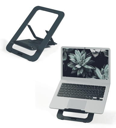 Leitz 63460089 supporto per laptop Braccio per computer portatile e tablet Grigio scuro 432 cm (17")