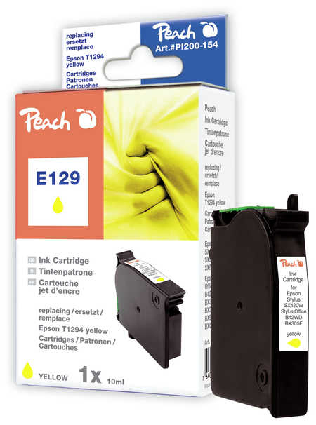 Peach 314107 ink cartridge 1 pc(s) Yellow