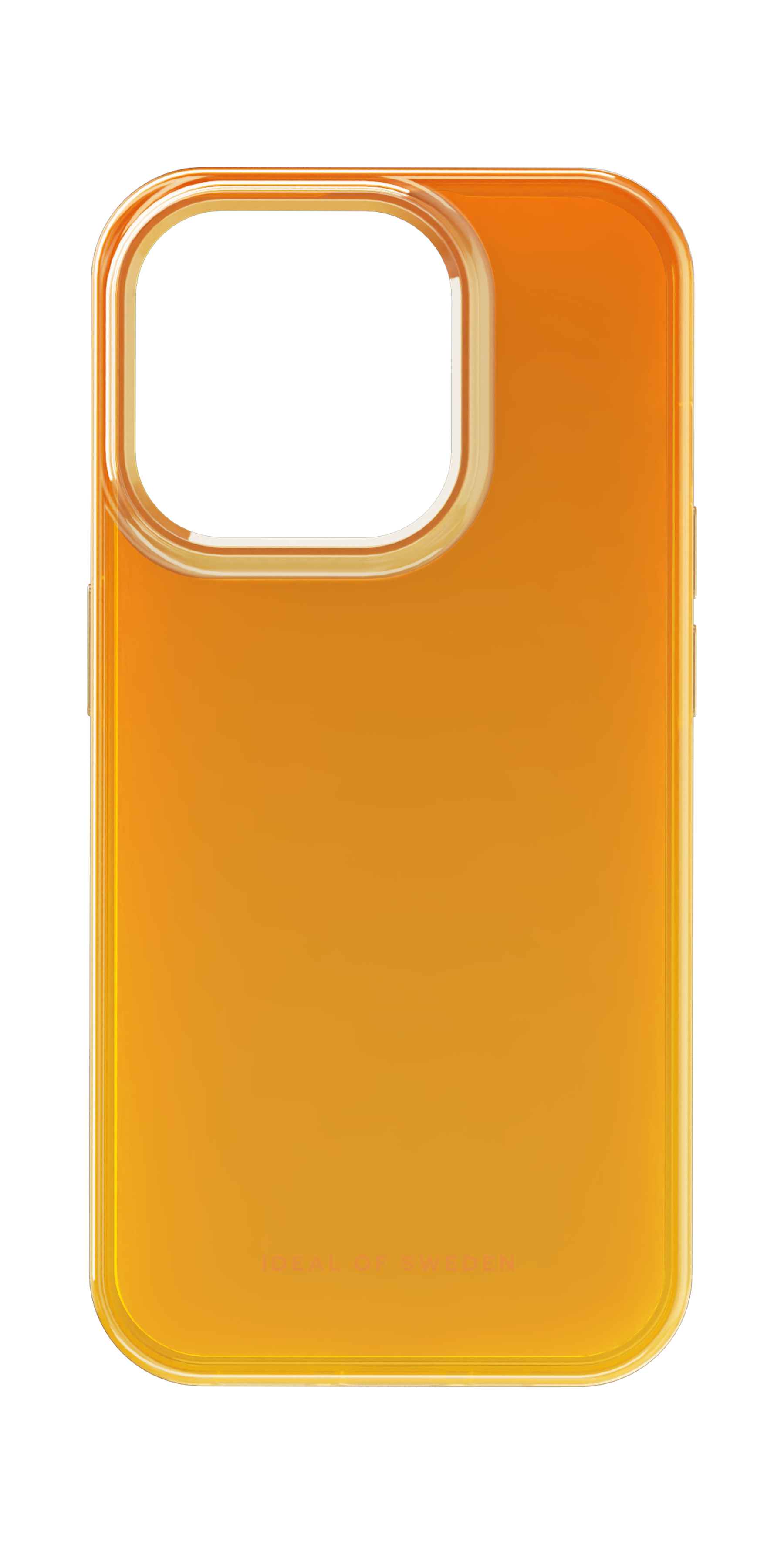 iDeal of Sweden Clear Case iPhone 15 Pro Orange Spritz – image 1