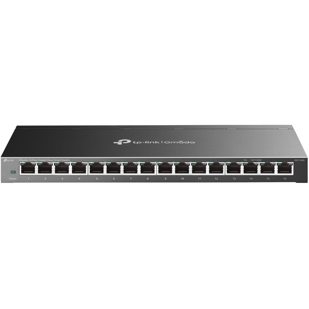 Switch TP-LINK DS116GE - 16 Puertos - Gigabit - Gestionado - DS116GE