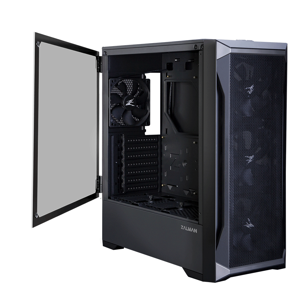 Zalman Z8 ATX Mid Tower PC Case, 120mm fan x4 – image 2