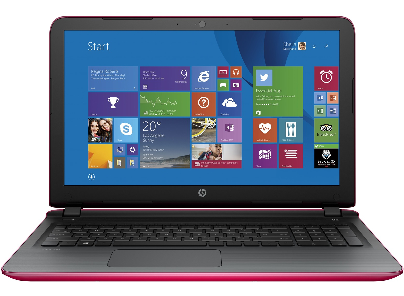 HP Pavilion 15-ab012nd Intel® Pentium® 3825U Laptop – image 1
