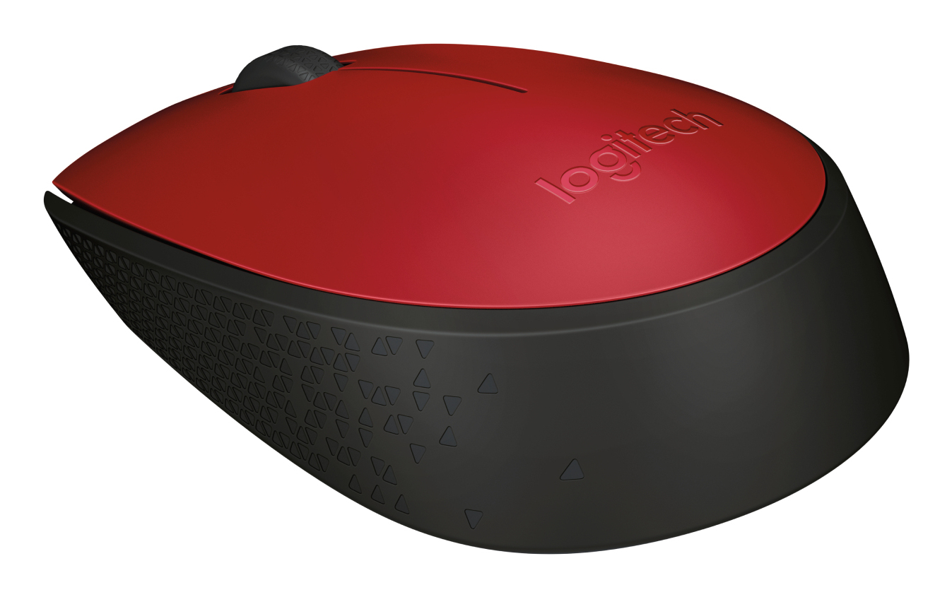 Mouse Óptico Logitech M170 Inalámbrico Usb Rojo - 910-004941 Mouse Óptico Logitech M170 Inalámbrico Usb Rojo - 910-004941