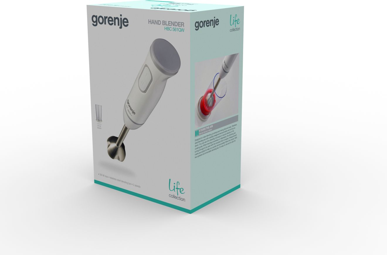 Gorenje HBC561QW 0.5 L Hand mixer 560 W White – image 3