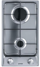 Gorenje GM320E hob Silver Built-in Gas 2 zone(s)
